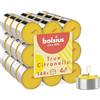 Bolsius Confezione da 144 Tealight (8 pack da 18 pezzi) - Fragranza Citronella - Con Estratti Naturali - Con Cera Vegana - Senza Olio di Palma - Durata: fino a 4 ore a tealight