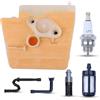 Atunee Filtro Aria Tune Up Kit per Stihl 024 026 MS240 MS260 MS260C Motoseghe con Filtro Carburante/Olio Candela Sostituire Parte 11211201618