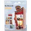 Book Nook My Tiny World Garage - Kit Miniatura 3D in legno con luci LED