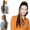 CAISHA 65cm Lunga Coda die Cavallo Kim Extensions Per I Capelli Con Coulisse Parrucche Donna Liscio Marrone Chiaro PH605
