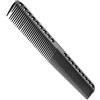 Nicoone Pettine professionale per capelli, pettine da parrucchiere, pettine da parrucchiere, pettine da parrucchiere, pettine da parrucchiere, per taglio e acconciatura, nero - L