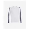 Adidas 3stripes Jr - T-shirt - Bianco