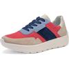 Ara New York, Scarpe da Ginnastica Donna, Beach Strawberry Azzuro Ink Cream, 38 EU Larga