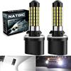 NATGIC 880 886 890 892 LED Bulb Xenon White 1800LM 3014SMD 78-EX Chipset con proiettore per fendinebbia Fendinebbia da giorno, 6500K, 12-24V (2-Pack)
