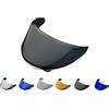 EvoParts Visiera compatibile casco Hjc RPHA 12 (HJ-42) pinlock ready (Nero 70%)