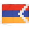 AZ FLAG BANDIERA REPUBBLICA DEL NAGORNO KARABAKH 45x30cm - BANDIERINA KARABAH - AZERBAIGIAN 30 x 45 cm cordicelle - AZ FLAG
