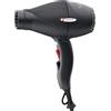 GAMMAPIU' Asciugacapelli Professionale E-T.C. Light, Phon per Capelli Leggero (430gr), Phon Professionale Compatto, solo 18,5 cm, Griglia Rivestita in Tormalina, W1800-2100 (Spina ITALIA, Nero opaco)