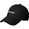 Calvin Klein Cappellino da Baseball da Donna con Logo Ricamato, LV04F5003G, Nero, Taglia Unica