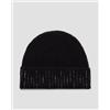 William Sharp Berretto Nero In Cashmere Da Donna William Sharp
