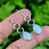 Beautifull Tripletta Opale Gemma 925 Argento Sterling Fatto a Mano Orecchino D-6