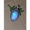 Pendente Fatto A Mano In Argento Sterling 925 Con Pietra Luna S-41