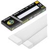 CLAR - Neon LED 120 cm, Plafoniera LED a Soffitto, Garage, 6500K (80W Pack 2)