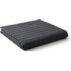 YNM Coperta ponderata calmante in cotone pesante con copripiumino, certificata Oeko-Tex Premium (grigio scuro, 203 x 220 cm, 11 kg), adatta per letto matrimoniale e king size