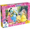 Liscianigiochi - Princess Puzzle Doppia Faccia, 60 Pezzi, Multicolore, 74044