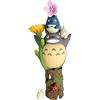 Ensky Mi Vicino Totoro Nosechara (Fiori e Totoro) NOS-83 Statuetta da collezione per impilare e decorare (per oltre 15 anni) Nosekyara
