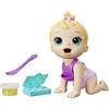 Baby Alive Lil Snacks Bambola, Mangia e Cacca, Bambola a tema Snack 20,3 cm, Stampo Snack Box, Giocattolo per bambini dai 3 anni in su, Capelli biondi