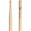 VATER Hickory Stretch 5A legno, confezione da 2 | 5A Stretch - 16,75 pollici / 42,55 cm - American Hickory - punta in legno a ghianda