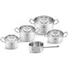 Fissler Set Fissler (KT16/20/24 BT20 mGD STK 16cm oD) 5 pezzi.