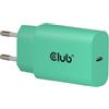 Club 3D Club3D CAC-3024 USB-C® - Caricatore da 30 Watt, 2 pezzi, colore: Verde