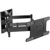 Meliconi 480870, Oled SDRP Plus, Supporto Doppio Braccio e Doppia Rotazione, VESA 400x200, Orientabile Orizzontalmente e Verticalmente, Portata Max 55 kg, Per TV OLED 40-82 (102-208 cm), Nero