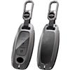HIBEYO Custodia per chiave auto compatibile con Nissan X-Trail t33 Kicks Qashqai J12 Juke Teana Altima Ariya cover accessori custodia per chiave telecomando custodia portachiavi nero