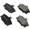 metelligroup 22-0030-1 - Pastiglie Freno Anteriori E Posteriori, Made in Italy, Pezzo di Ricambio per Auto/Automobile, Kit da 4 Pezzi, Certificate ECE R90, Prive di Rame