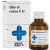 ZETA FARMACEUTICI SpA Olio di Ricino 50g - Olio Ammorbidente per Capelli Secchi e Sfibrati