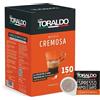 Caffè Toraldo 900 Cialde Caffè Toraldo Miscela Cremosa Filtro Carta Ese 44 mm. Cremoso *