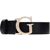 GUESS cintura Leather Belt H30 W95 Black nero