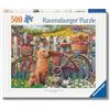 Ravensburger Puzzle 500 Pezzi Amici Pelosi in Giarno - Puzzle Adulti +14 anni, 49 x 36 cm, Puzzle per Adulti Animali, Collezione 500 Pezzi, Idee Regalo