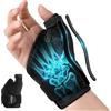 AYBUY Tutore Pollice, Tutore Pollice regolabile, tutore pollice Mano, Supporto Stabilizzante e Immobilizzante per Polso, Stabilizzatore per pollice Traspirante Per Lavoro e Sport, nero (Destro)