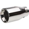 Simoni Racing TRX/25 Terminale di Scarico Universale, Uscita Singola Dritta 103 mm, in Acciaio Inox