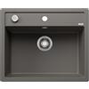 BLANCO Dalago 6-F 527247, Silgranit, grigio vulcanico, con interruttore di scarico