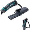 wolfcraft Cutter di Sicurezza a Lame Trapezoidali PRO SAFETY con Custodia e Cordino, Taglierino di Sicurezza per Imballaggi - 4292000