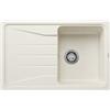 BLANCO Sona 45 S 527149, Silgranit bianco morbido, reversibile, senza interruttore di scarico