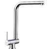 BLANCO Bianco 521546 LARESSA-F Rubinetto da Cucina, Leva Sinistra, Cromo