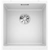 Blanco SUBLINE 400-U - Lavello da cucina in granito sotto-top per basi di lavello con larghezza di 50 cm - SILGRANIT - Bianco - 523426