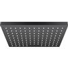 hansgrohe Vernis Shape Soffione doccia 230 1 tipo di getto, nero opaco, 26281670