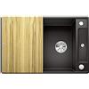 Blanco 525843 | Lavello da cucina in granito AXIA III 45 S-F | Colore : Nero