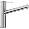 BLANCO 523118 AMBIS Rubinetto da Cucina, Acciaio Inox Spazzolato, Alta Pressione