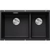 BLANCO 525991 SUBLINE 430/270-U Lavello da Cucina, Nero