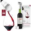 PureWine To Your Health PureWine Phoenix - Kit per purificare il vino, ecologico, portatile, riutilizzabile e aeratore, rimuove istamina e solfito, purificatore e migliora il gusto
