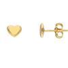 LUXURY MILANO Orecchini a lobo in oro a cuore