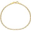 LUXURY MILANO Bracciale in oro bicolore da bambino