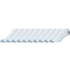 Amazon Essentials Calzini stile fantasmini sportivi traspiranti imbottiti in cotone ad alte prestazioni Uomo, 10 Paia, Bianco, 46-48