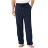 Amazon Essentials Pantaloni del pigiama in maglia di cotone Uomo, Blu Blu Marino Bisonti, XXL
