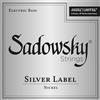 Sadowsky Silver Label .032-.130 - Set di 6 stringhe in nichel, taperwound, scala extra lunga (35)