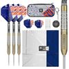 Target Darts Raymond van Barneveld Chrono Steel Tip Swiss Point Darts, Set di freccette al 95% di tungsteno, 23G | Include custodia per freccette, portafoglio Takoma, voli extra