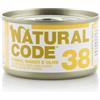 Natural Code 38 (tonno, manzo e olive) : Formato - 85gr.