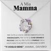 GleamÆVita Lux Collana regalo mamma, figlia, fidanzata con dedica, idea regalo donna,colore argento, acciaio inox, catenina regolabile da 45cm a 55 cm, anallergica